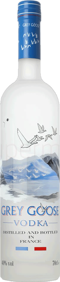 Grey Goose Orig 1ltr - Grey Goose Grey Goose Original Vodka (274x980), Png Download