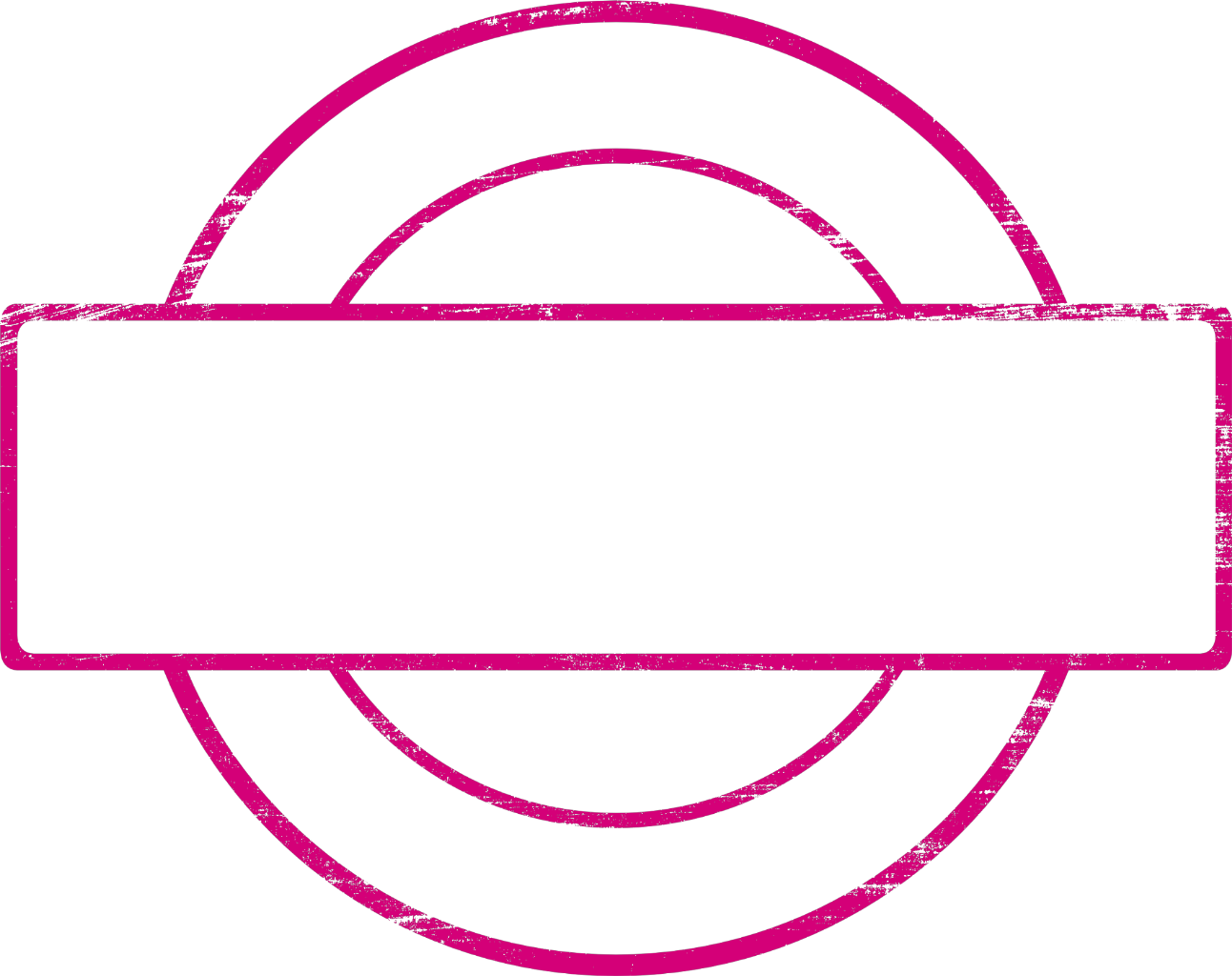 Ftestickers Circle Stamp Empty Fortext Grunge 4asno4i - Give Your Town The Runaround (1292x1024), Png Download