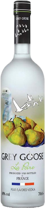 Vodka Grey Goose - Grey Goose La Poire Vodka 1l (257x730), Png Download
