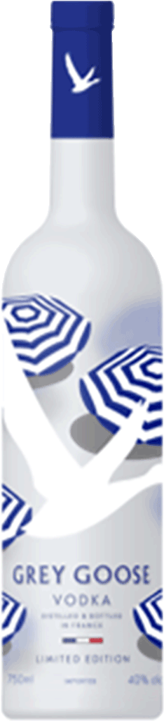 Grey Goose Riviera Limited Edition Vodka - Grey Goose (242x1024), Png Download