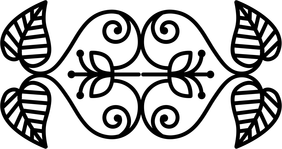 Beautiful Floral Design Comments - Ornament (982x518), Png Download