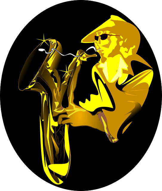 Music, Silhouette, Jazz, Free, Dark, Play, Sax - Razzmatazz (razzle-dazzle) (543x640), Png Download