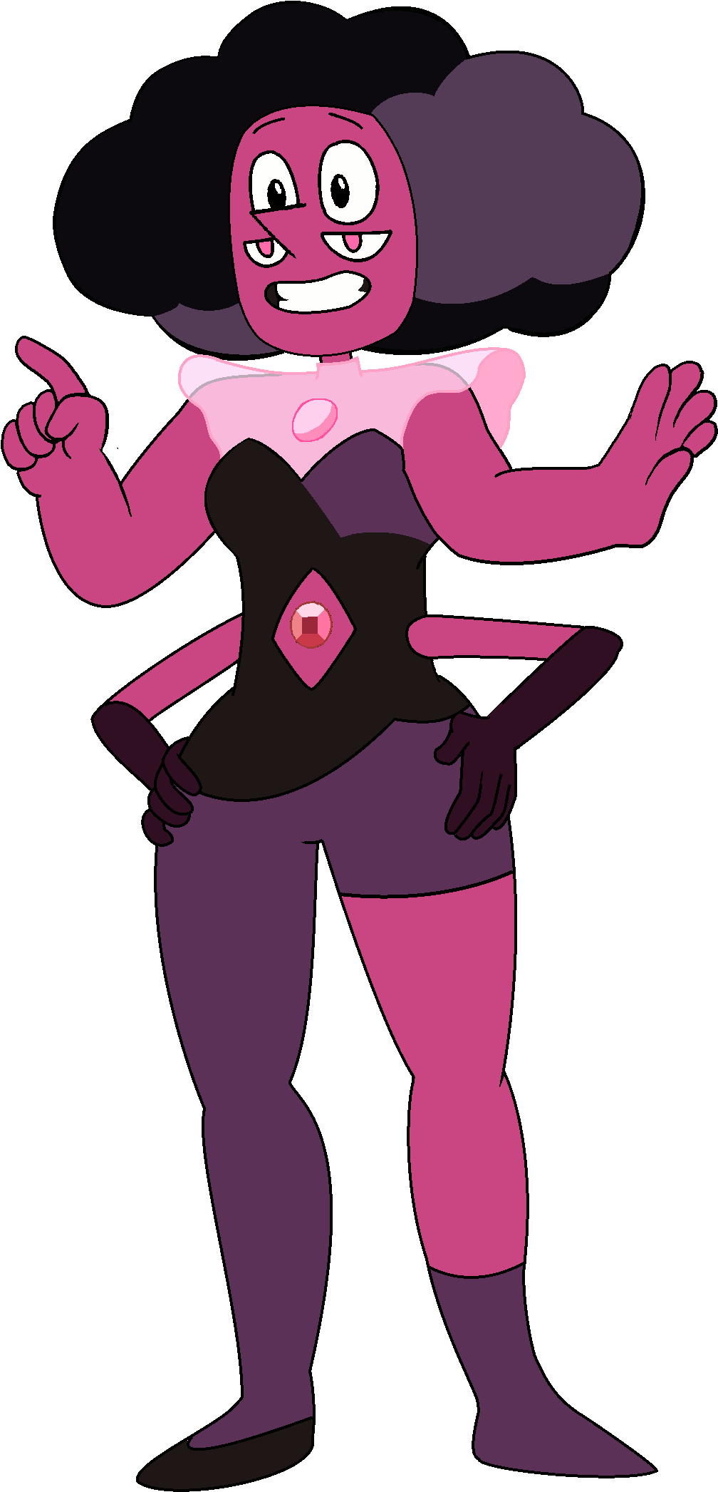 Rhodonite Steven Universe - Unfused Rhodonite Steven Universe (1228x2200), Png Download