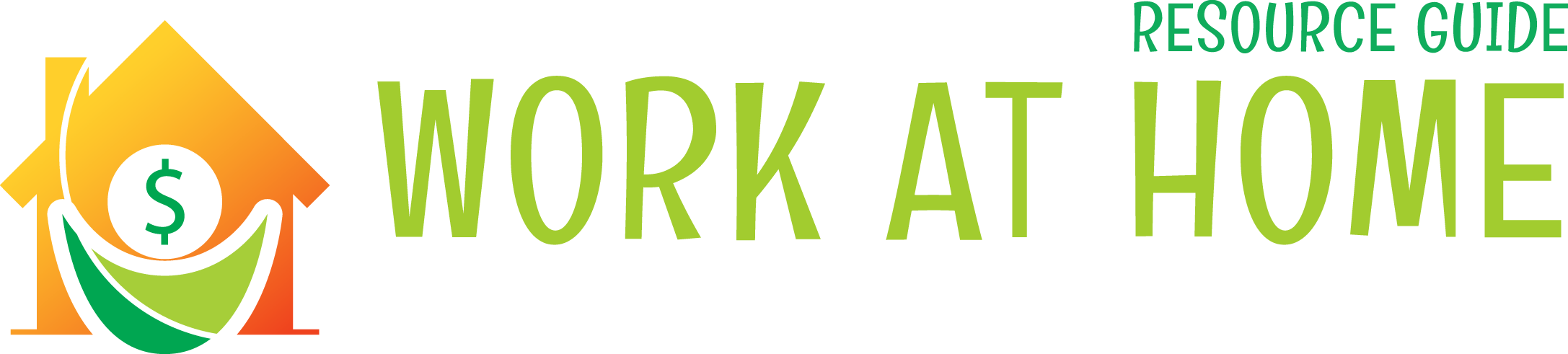 Work At Home Resource Guide - Work At Home Logo (2174x491), Png Download