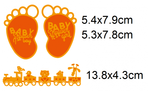 Baby Feet-500x500 - Illustration (500x500), Png Download