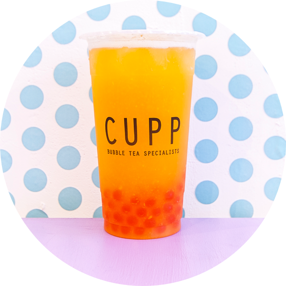 Fresh Fruit Tea - Bubble Tea Fruit Tea (586x586), Png Download