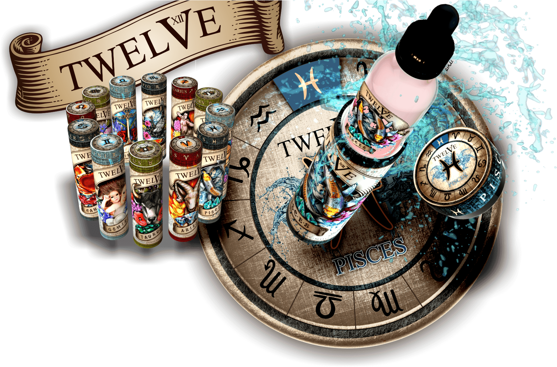 Twelve Vapor (1837x1189), Png Download