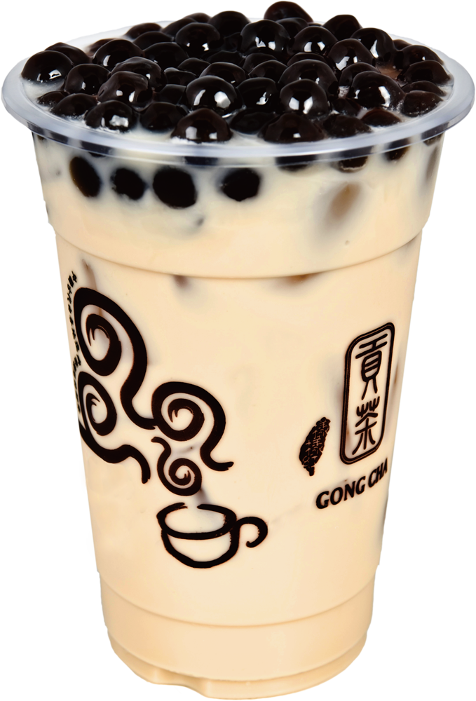 Pearl Fresh Milk Tea - Milk Tea Gong Cha (679x1000), Png Download