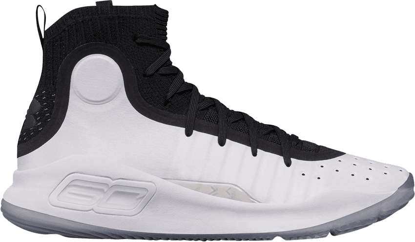 Collection - Curry 4 Black White (850x497), Png Download