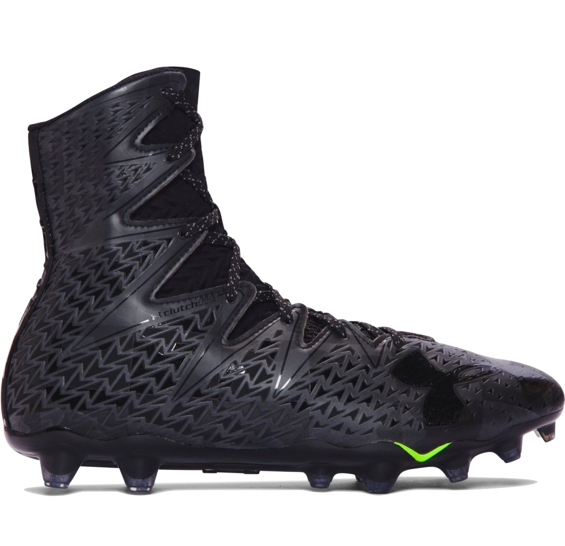 Under Armour Highlight Mc Lacrosse Cleat - Under Armour Highlights Black (1100x1100), Png Download