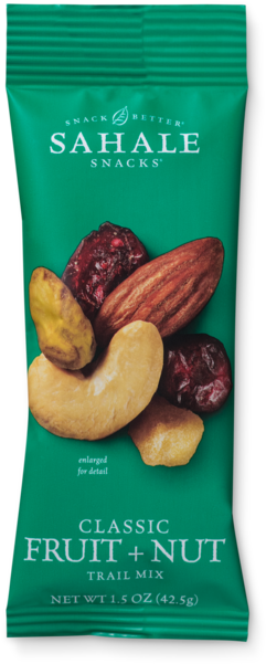 Grab & Go Classic Fruit Nut Trail Mix - Sahale Classic Fruit & Nut Trail Mix (690x690), Png Download