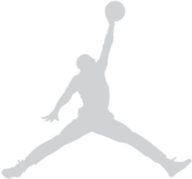 Air Jordan Silhouette (400x400), Png Download