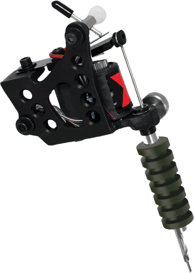 Ink Masters - Tattoo Machine No Background (393x552), Png Download