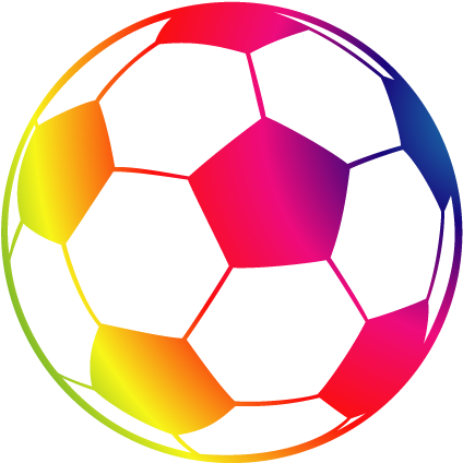 Drawing American Football Line Art Clip Art - Soccer Ball Kick Png (553x575), Png Download
