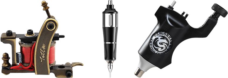 Quadcopter Reviews Best Professional Tattoo Machines - Dragonhawk Rotary Tattoo Machine Space Aluminium Machine (800x325), Png Download