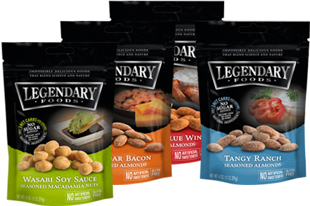 Variety Box Seasoned Nuts 4oz 4 Pack - Nuts Pack (460x340), Png Download