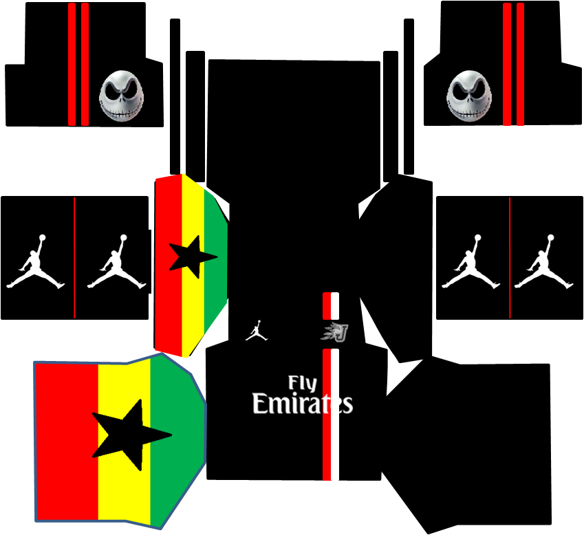 Png Download - Dls 18 Kits Jordan (849x778), Png Download