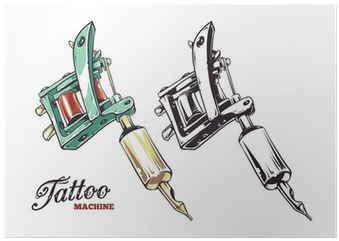 Tattoo Machine (400x400), Png Download