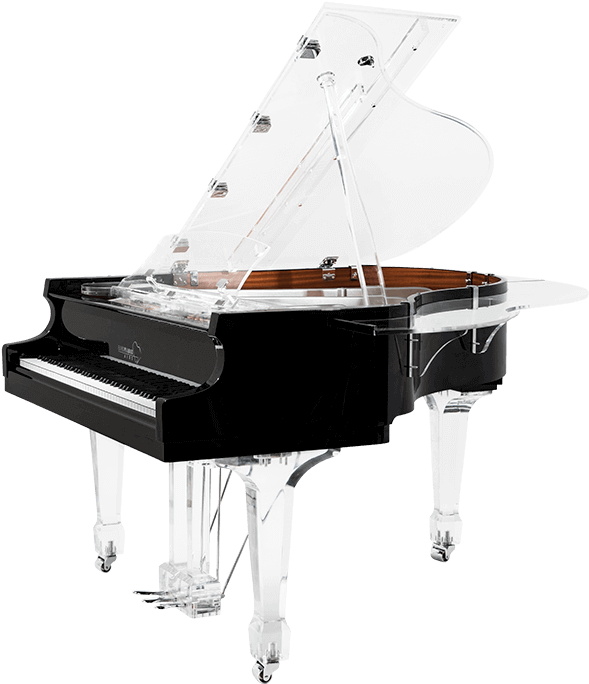 Aire Transparent Baby Grand Piano - Steinway Grand Piano (750x750), Png Download