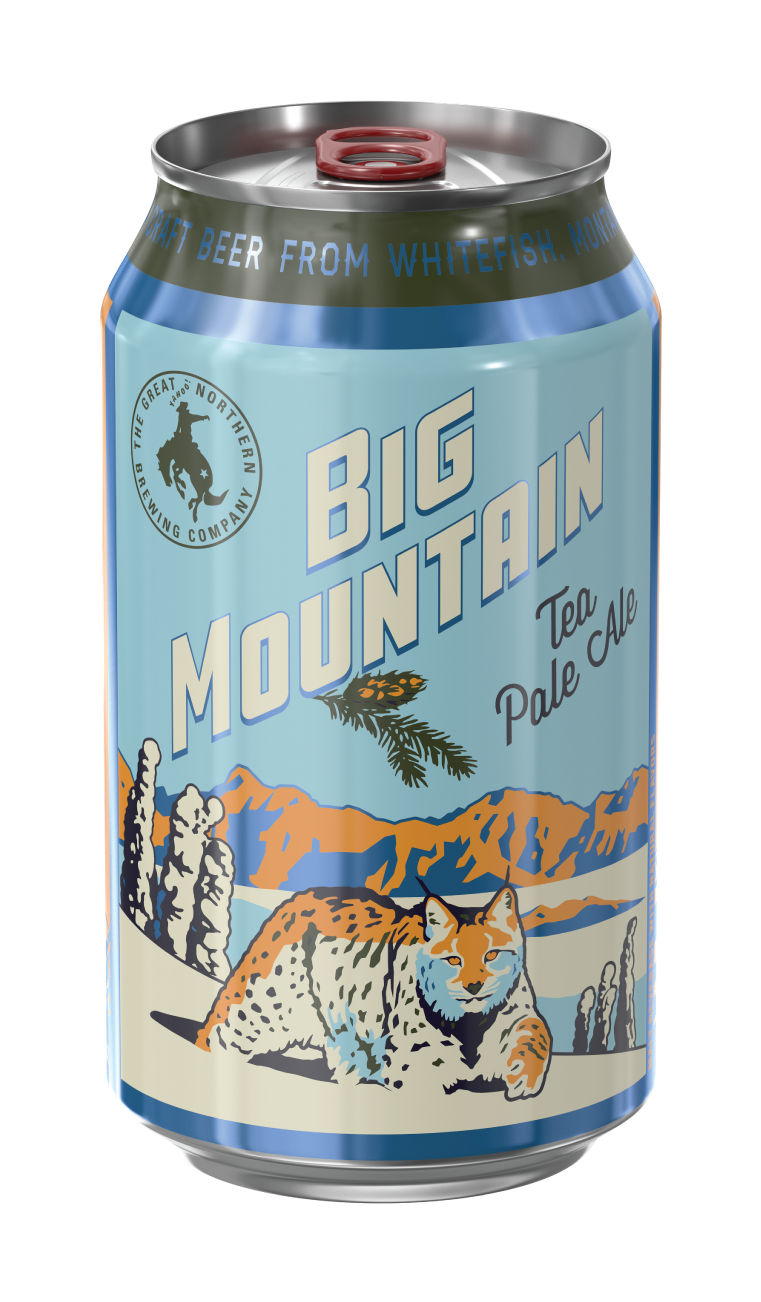 Big Mountain Can - Great Northern Brewing Company (900x1324), Png Download