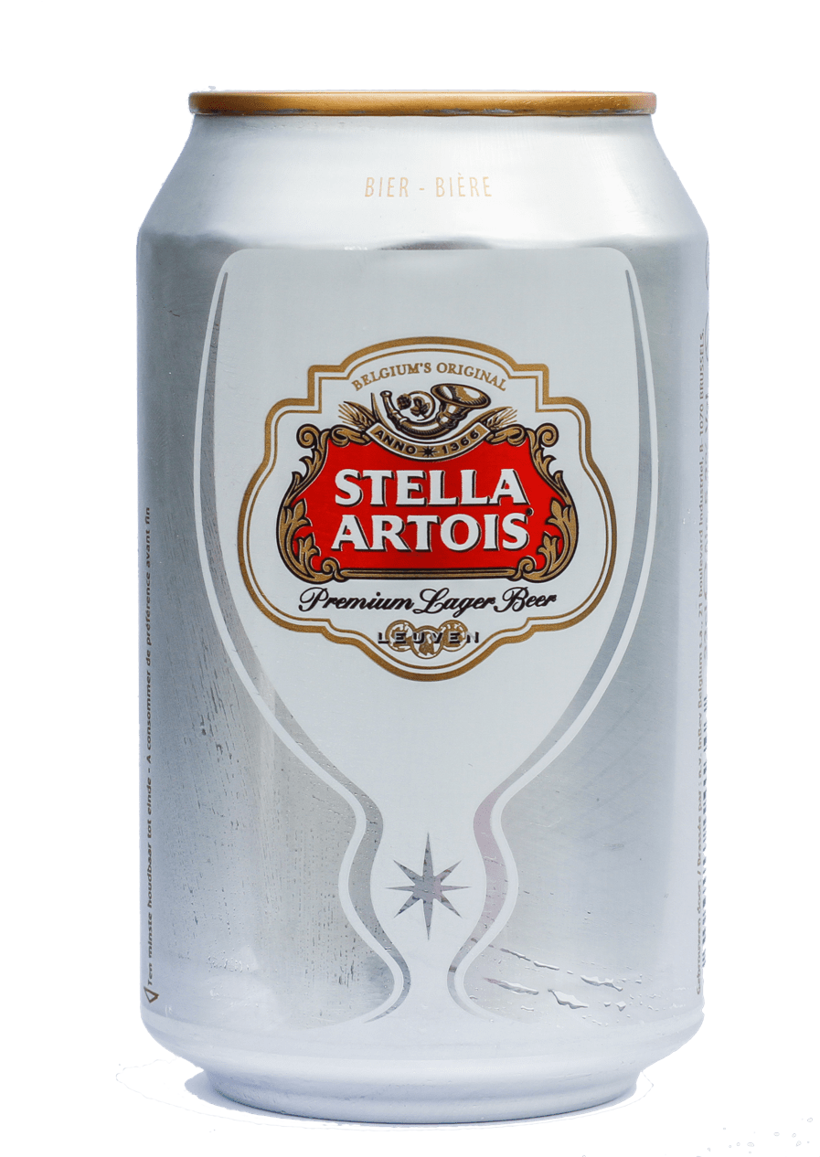 Beer Can Stella Artois - Stella Artois Belgium Beer 18-11.2 Fl. Oz. Bottles (1000x1396), Png Download