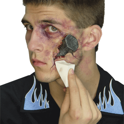 Liquid Flesh Latex - Cheek (415x415), Png Download