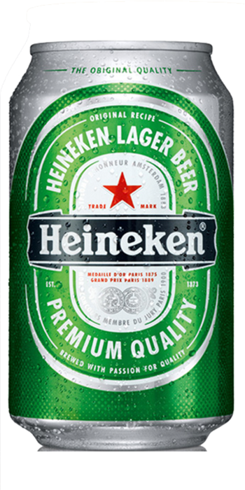 Heineken Beer Can 330ml @$6 - Heineken 12 Oz Can (350x700), Png Download