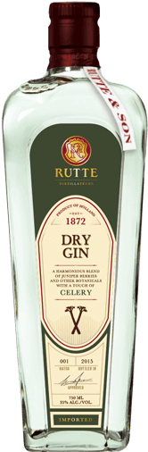 Rutte Celery Gin - Rutte Celery Dry Gin 750ml (300x600), Png Download
