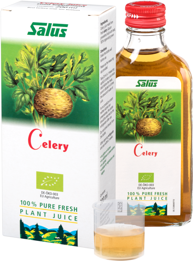 Celery Plant Juice - 200 Ml (1000x1001), Png Download