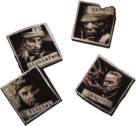 Cod 9 Bo Ii Zombie Photo Characters - Shi No Numa Loading Screen (1024x600), Png Download