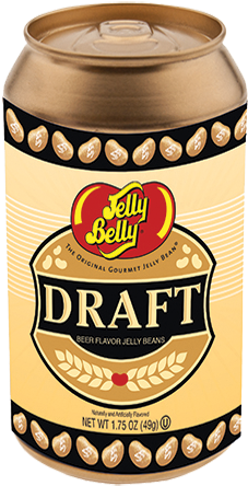 Jelly Belly Draft Beer Jelly Beans - Jelly Belly Draft Beer Jelly Bean - 1.75 Oz Can (500x500), Png Download