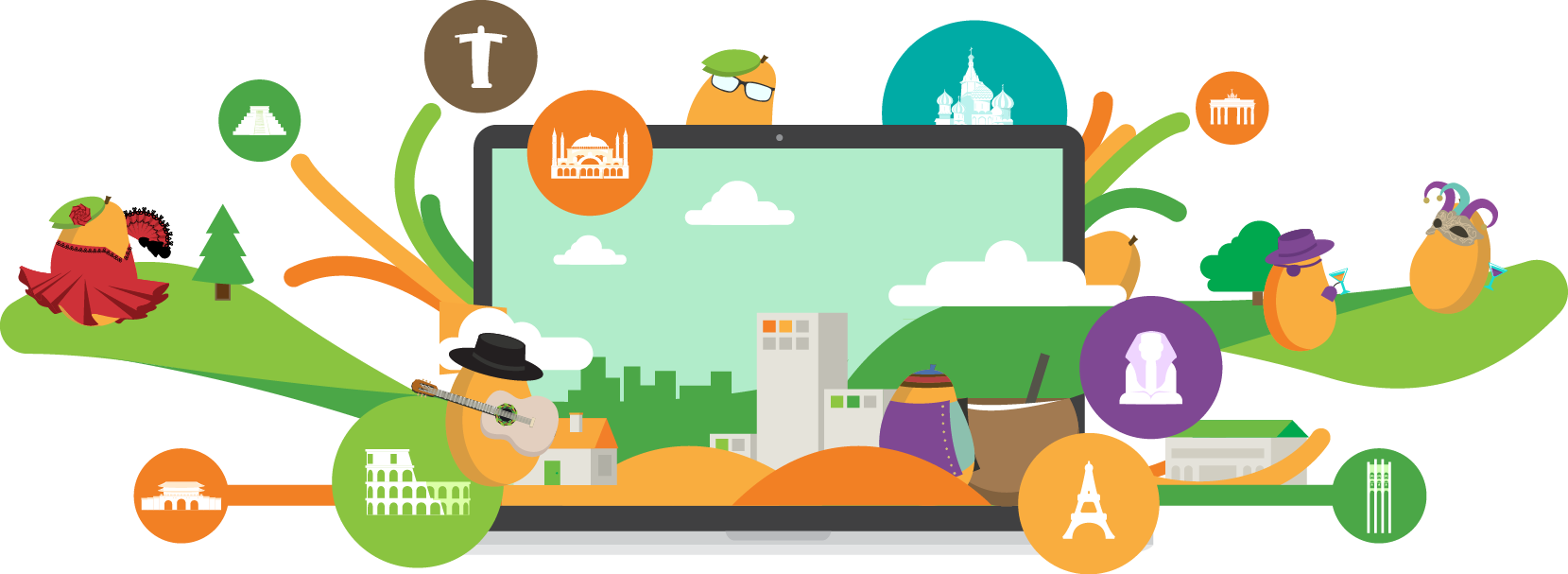 Online Language For Organizations - Mango Languages (1659x607), Png Download