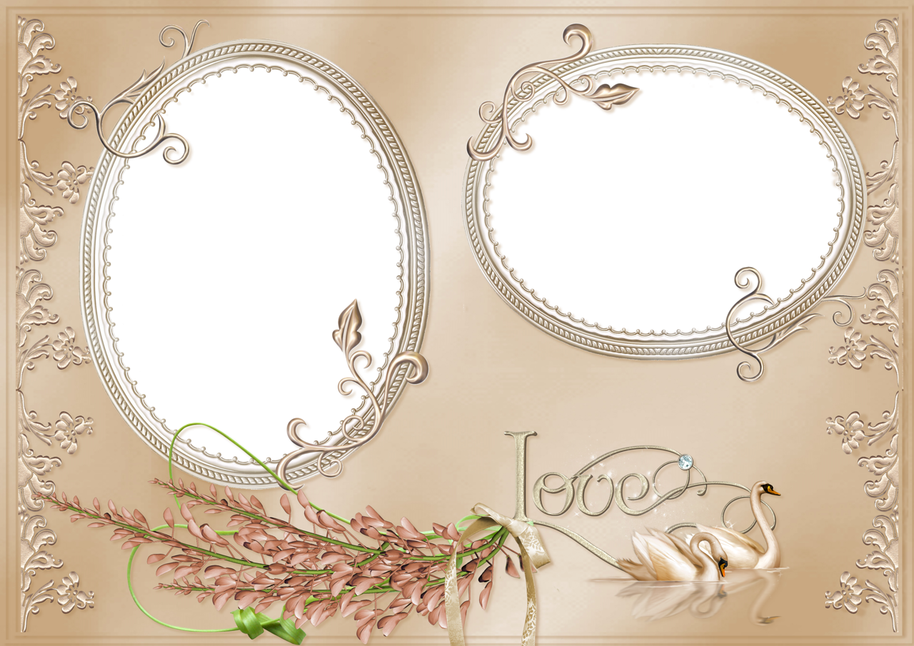 Elegant Photo Frames Png (1280x905), Png Download