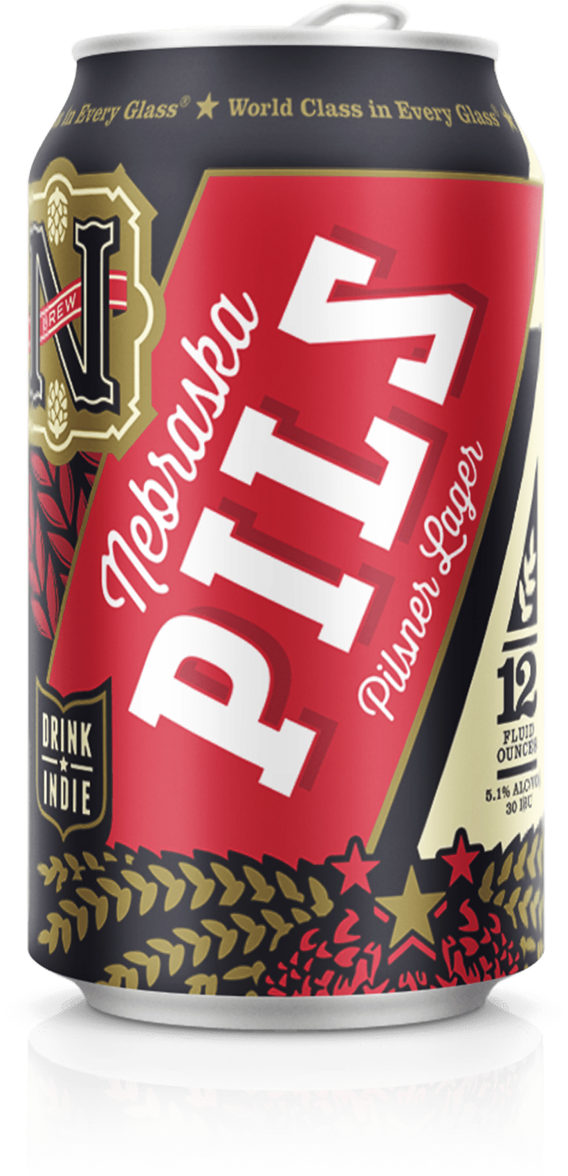 Nebraska Pils - Nebraska Brewing Company Pils (1389x1897), Png Download