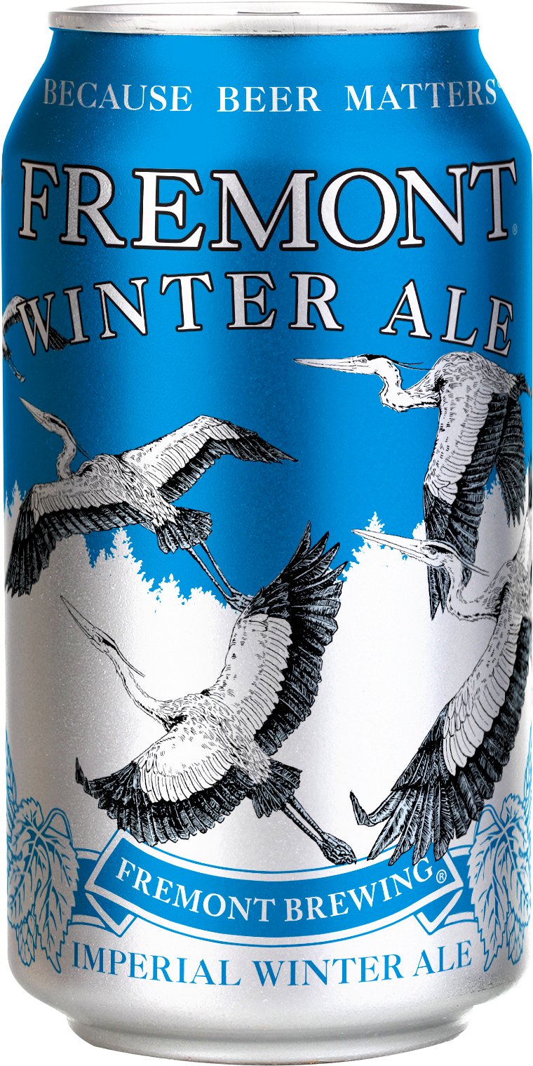 Fremont Winter Ale 12oz Can (975x1725), Png Download