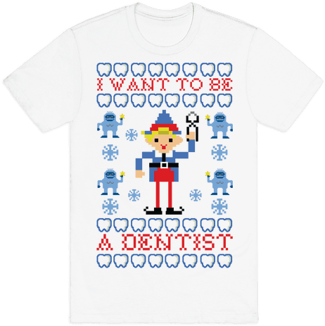 I Want To Be A Dentist - Jojo's Shirt (484x484), Png Download