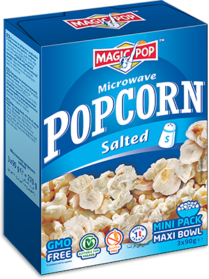 Magicpop - Magic Pop Popcorn Salted (300x400), Png Download