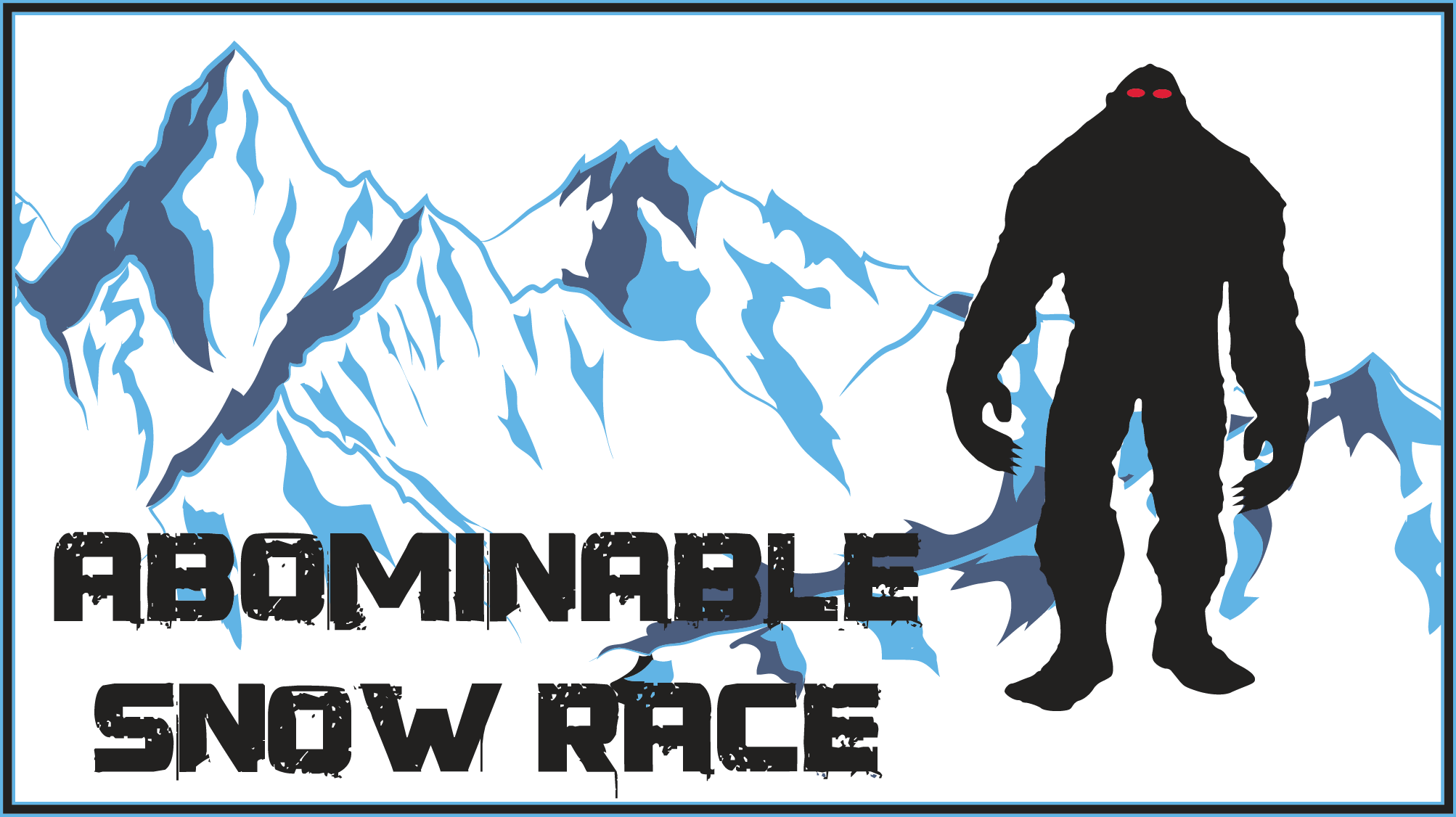The Abominable Snow Race - Schweberegal Hazelwood Home Ausführung: Rot (2006x1126), Png Download