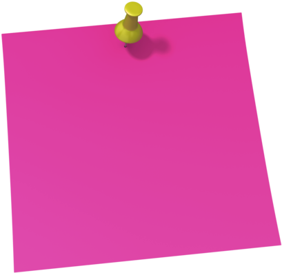 Sticky Note Clipart Post It Image - Purple Post It Note (500x500), Png Download