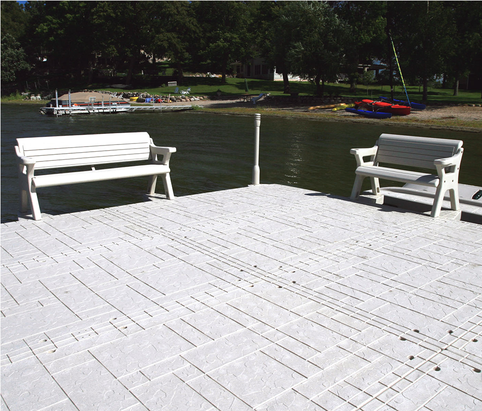 Dock / Outdoor Benches - Floor (940x1154), Png Download