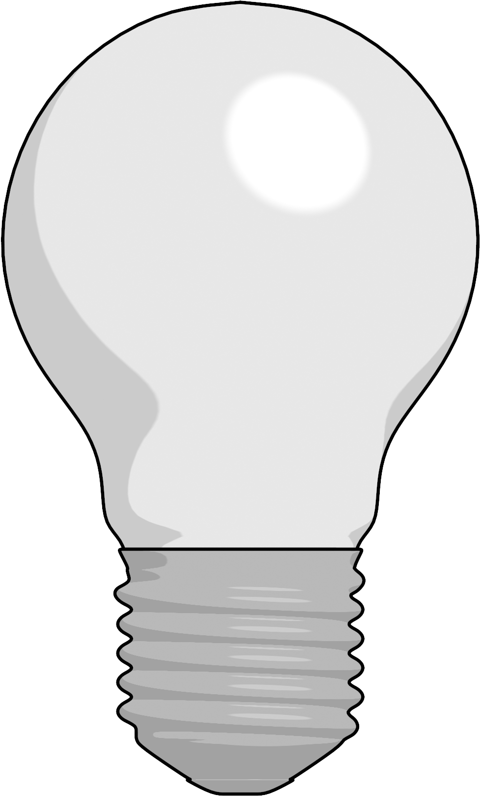 Incandescent Glass Light Bulb Png Picture - Incandescent Light Bulb (1048x1680), Png Download