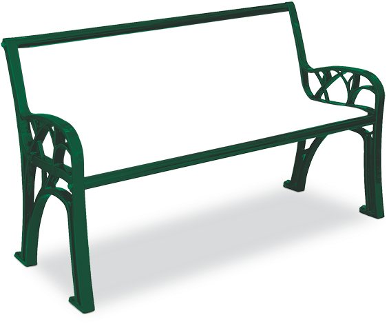 Terrace 4' Bench - Outdoor Bench (700x700), Png Download
