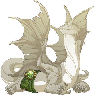 Druidic Sash Bogsneak F - Frosted Grove Flight Rising (350x350), Png Download