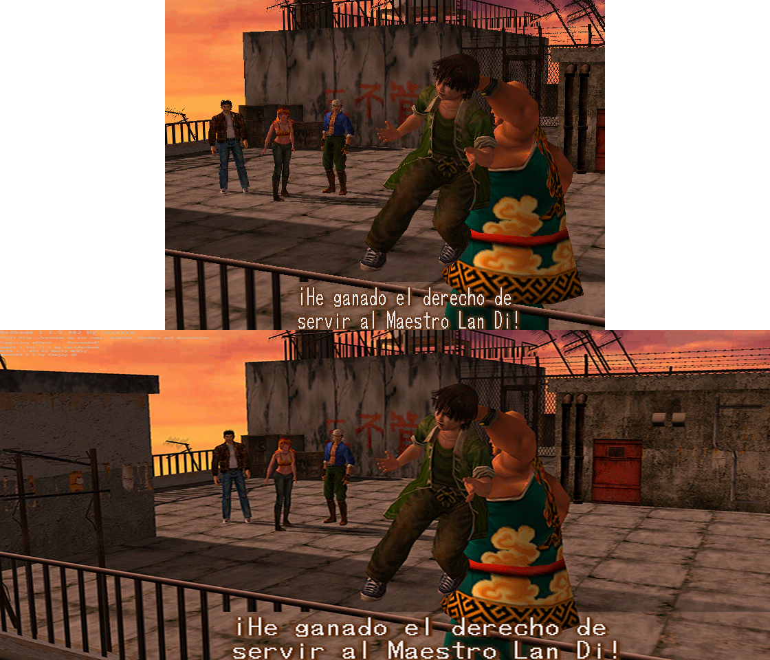[ Img] - Shenmue 16 9 (1120x960), Png Download
