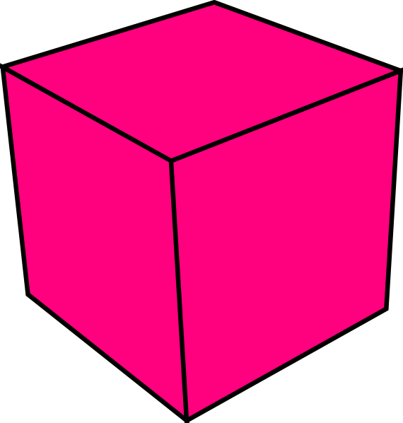 Cube - Cube Clipart (570x598), Png Download