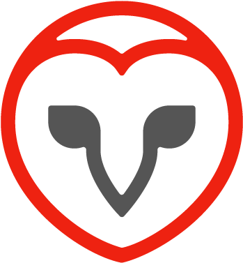 Owl Heart (500x500), Png Download