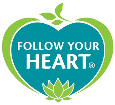 Follow Your Heart Preceded Vegan Trend - Follow Your Heart Vegan Logo (370x370), Png Download