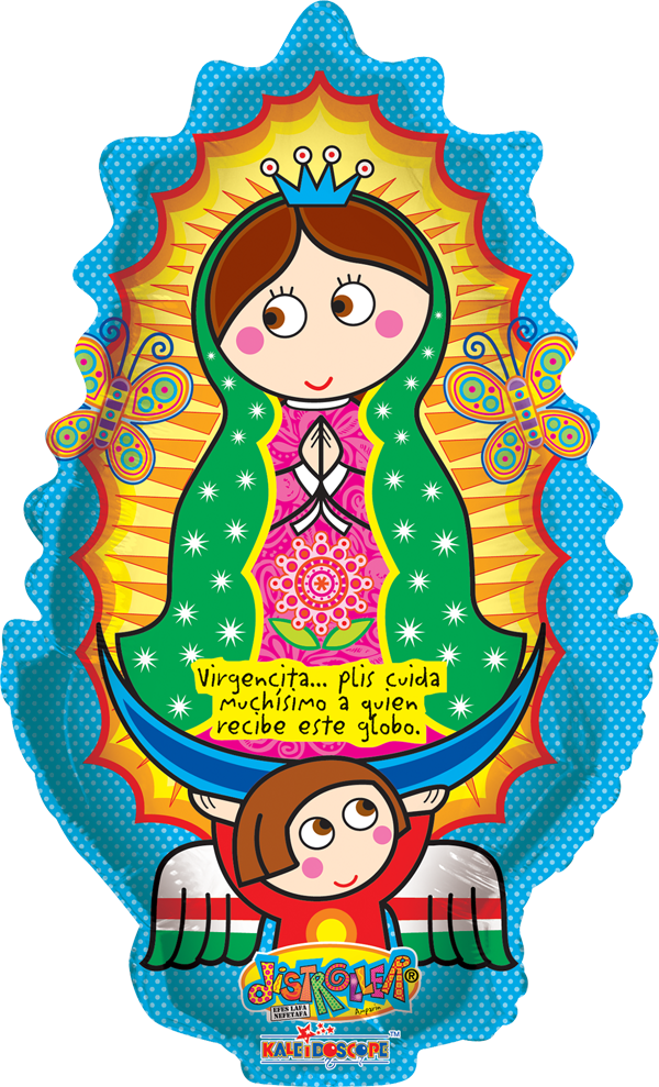 12 De Diciembre Día De La Virgen De Guadalupe Contamos - Distroller (600x989), Png Download