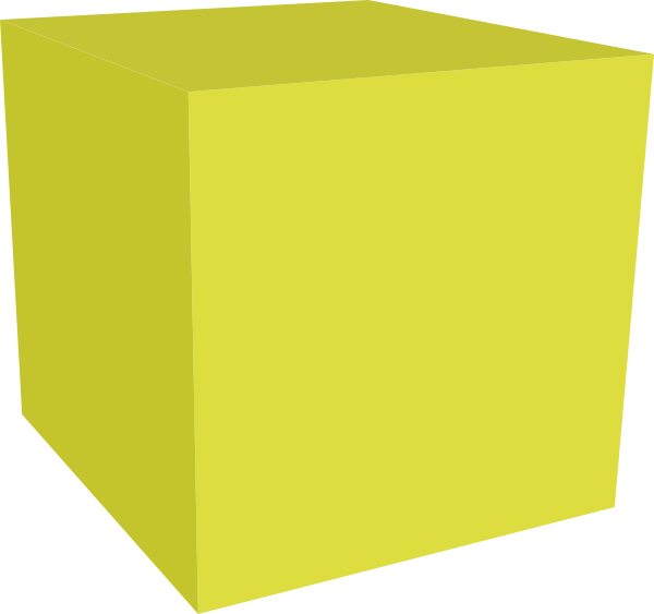 3d Cube Cliparts - Cube Clip Art (600x563), Png Download