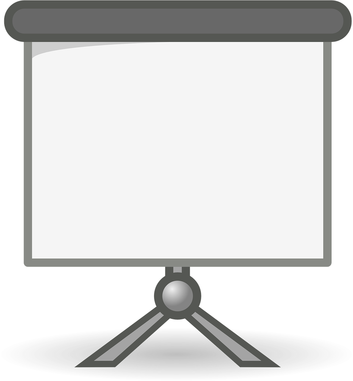 Graphic Royalty Free Stock Movie Screen Clipart - Power Point Slide Clipart (1194x1280), Png Download